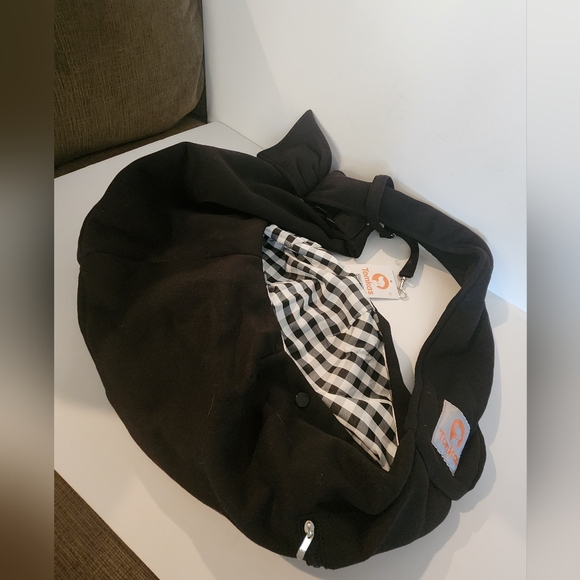 Tomkas Small Dog Sling Carrier  Adjustable Strap & Zip Pocket - for 3-10 lbs NWT - Picture 2 of 7